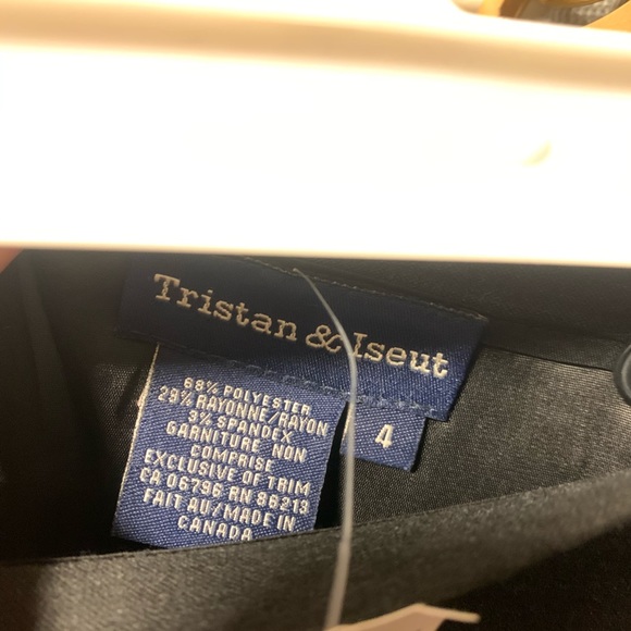 LONG Office Skirt with slit - Tristan&Iseut - Picture 3 of 6